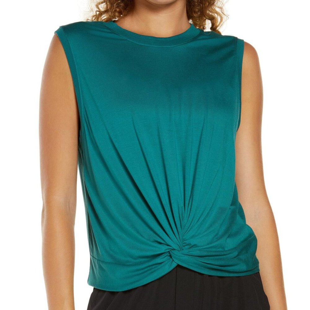 Zella Twist Front Tank